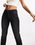 Pimkie skinny jeans with rips in black