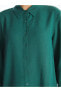 Фото #2 товара LCW Modest Düz Keten Karışımlı Kadın Gömlek Tunik