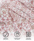 Фото #4 товара Floral Microfiber Printed 3 Piece Sheet Set, Twin