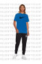 Фото #1 товара Chest Swoosh T-shirt Blue Erkek Tişört