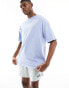 ASOS 4505 Icon oversized training t-shirt in light blue