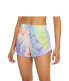 Фото #3 товара Nike 280011 Women's Tempo Tie Dye Shorts, Size X-Small - Purple