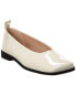 Intentionally Blank Saucer Patent Flat Women's White 7