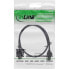 Фото #3 товара InLine Patch cable slim - U/FTP - Cat.8.1 - TPE halogen-free - black 0.3m