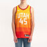 Фото #4 товара Майка баскетбольная Nike NBA SW 19-20 Utah Jazz Mitchell 45 Orange (мужская)