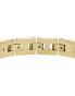 Фото #2 товара Stylish Gold Plated Heritage Steel Bracelet D-Link JF04691710