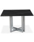 Фото #7 товара Emila 48" Square Sintered Stone Mix and Match Dining Table, Created for Macy's
