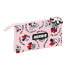 Triple Carry-all Minnie Mouse Me time Pink (22 x 12 x 3 cm)