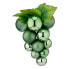 Фото #1 товара Ёлочные шарики Krist+ Большой виноград зеленый пластик