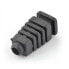 Strain relief for Kradex wire - fi 5mm black
