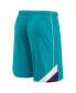 Фото #2 товара Men's Teal Charlotte Hornets Slice Shorts