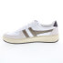 Фото #10 товара Gola Grandslam Classic CMB117 Mens White Leather Lifestyle Sneakers Shoes