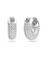 ფოტო #1 პროდუქტის Dextera Pave Hoop Earrings