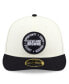 ფოტო #3 პროდუქტის Men's Cream, Black Cleveland Browns 2022 Inspire Change 59FIFTY Low Profile Fitted Hat