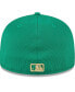 Фото #3 товара Men's White/Green Chicago Cubs 2024 St. Patrick's Day 59FIFTY Fitted Hat