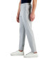 Фото #4 товара Men's Modern-Fit Stretch Heathered Knit Suit Pants, Created for Macy's