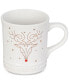 Фото #1 товара Noel Collection 14-Oz. Stoneware Rudolph Coffee Mug