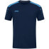 Фото #1 товара JAKO Power kurzarm Trikot Herren 910 - marine/skyblue L, aus Polyester, Größe L, GTIN: 4059562974812