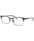 Фото #1 товара Dolce & Gabbana DG1330 Men's Rectangle Eyeglasses