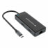 7-Port USB-C Hub Conceptronic 110518107101 Black Grey 100 W (1 Unit)