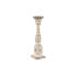 Candleholder Home ESPRIT White Natural Metal Mango wood 13 x 13 x 46 cm