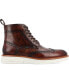 Фото #2 товара Men's Model 005 Wingtip Lace-Up Boots