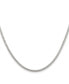 ფოტო #1 პროდუქტის Stainless Steel Polished 2.4mm Snake Chain Necklace