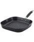 Advanced Home Hard-Anodized 11" Nonstick Deep Square Grill Pan