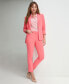 Фото #4 товара Women's Slim One-Button Blazer