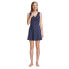 Фото #5 товара Купальник женский Lands' End Long Tummy Control Surplice Wrap Swim Dress One Piece Swimsuit