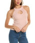 Фото #1 товара Hudson Jeans Keyhole Wool Tank Women's Pink Xl