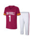 ფოტო #1 პროდუქტის Big Boys Maroon, White Arizona State Sun Devils Football Jersey and Pants Set