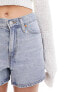 Levi's 80s mom denim short in light blue