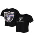ფოტო #1 პროდუქტის Women's Black Las Vegas Raiders Historic Champs T-shirt