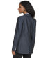 Фото #3 товара Women's One-Button Notched-Collar Blazer