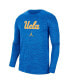 ფოტო #2 პროდუქტის Men's Blue UCLA Bruins Team Velocity Performance Long Sleeve T-shirt