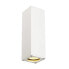 Фото #2 товара SLV Theo Up/Down - Surfaced - Square - 2 bulb(s) - GU10 - IP20 - White