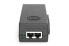 DIGITUS 10 Gigabit Ethernet PoE+ Injector, 802.3at, 30 W