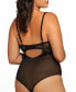 Фото #2 товара Plus Size Camellia all Over Lace and Fine Mesh Lingerie Teddy