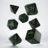 Фото #1 товара Игра для компаний Q Workshop Комплект костей "Призыв Ктулху" Черно-зеленый (13030)