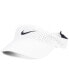 Men's White Performance Adjustable Visor