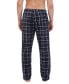 Фото #2 товара Men's Ultimate Ultra Soft Plaid Brushed Fleece Pajama Pants