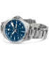 ფოტო #3 პროდუქტის Men's Swiss Automatic Khaki Aviation Day Date Stainless Steel Bracelet Watch 42mm