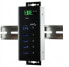 Exsys EX-1185HMVS-WT - USB 3.2 Gen 1 (3.1 Gen 1) Type-B - USB 3.2 Gen 1 (3.1 Gen 1) Type-A - 5000 Mbit/s - Black - DC - 122 mm