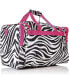 16-Inch Zebra Gym Bag Duffle Bag