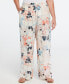 Plus Size Eco Fabric Pull On Wide Leg Pant