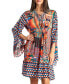 Women's Short long bell sleeves dress S/M - фото #1