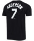 Фото #2 товара Men's Tim Anderson Black Chicago White Sox Name Number T-shirt
