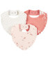 Фото #3 товара Baby 3-Pack Bandana Bibs One Size