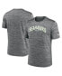 Фото #1 товара Men's Gray Seattle Seahawks Velocity Athletic Stack Performance T-shirt